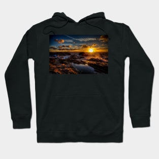 Cornish Sunset On Hayle Beach Hoodie